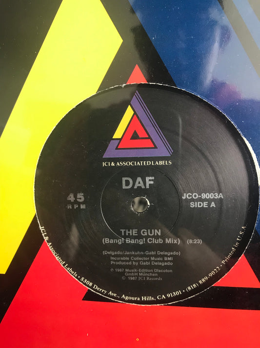 D.A.F. - The Gun (12") ed USA