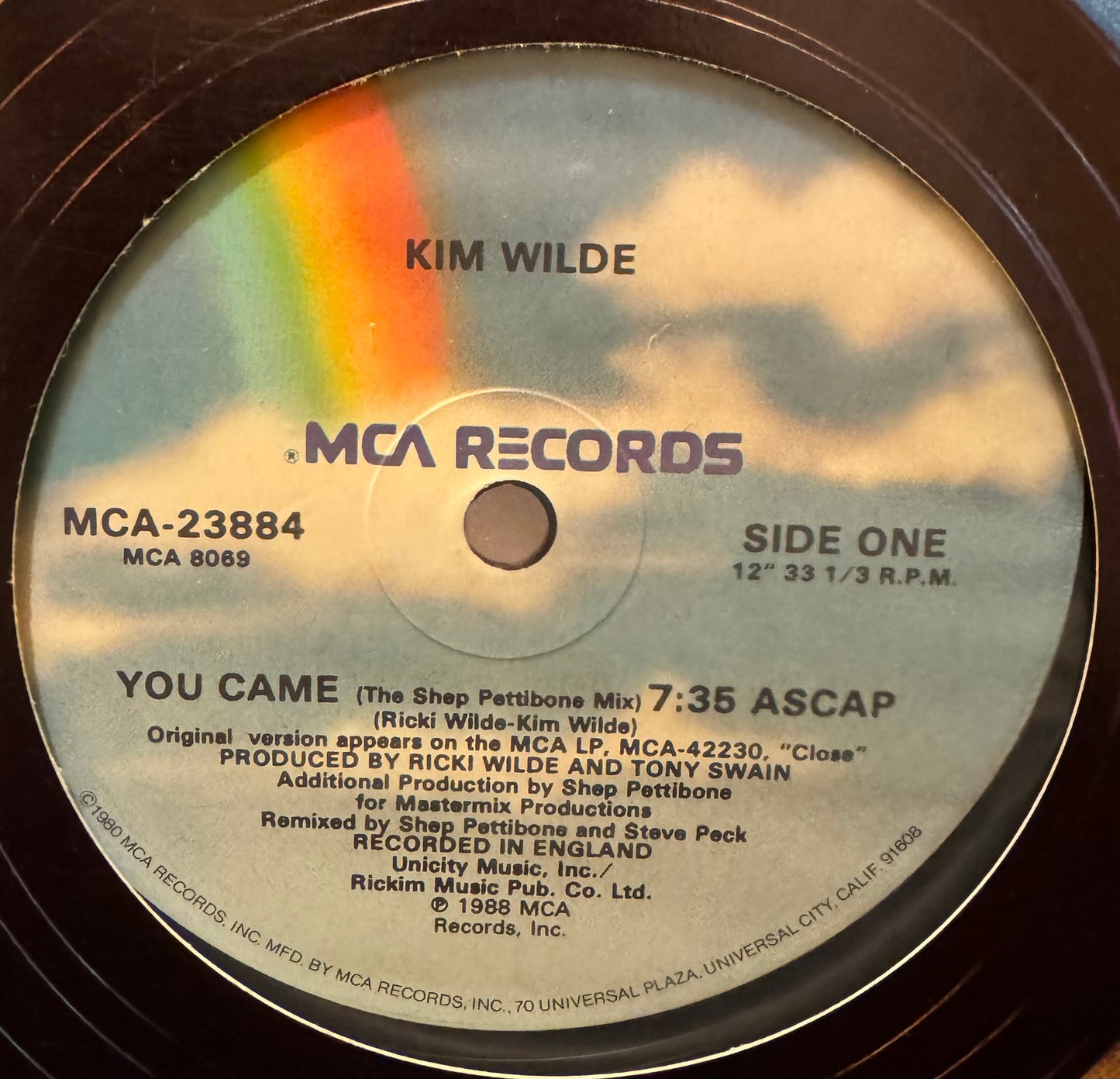 Kim Wilde - You Came (12")