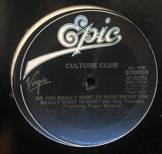 Culture Club - Do You Really Want To Hurt Me (12", Promo)
