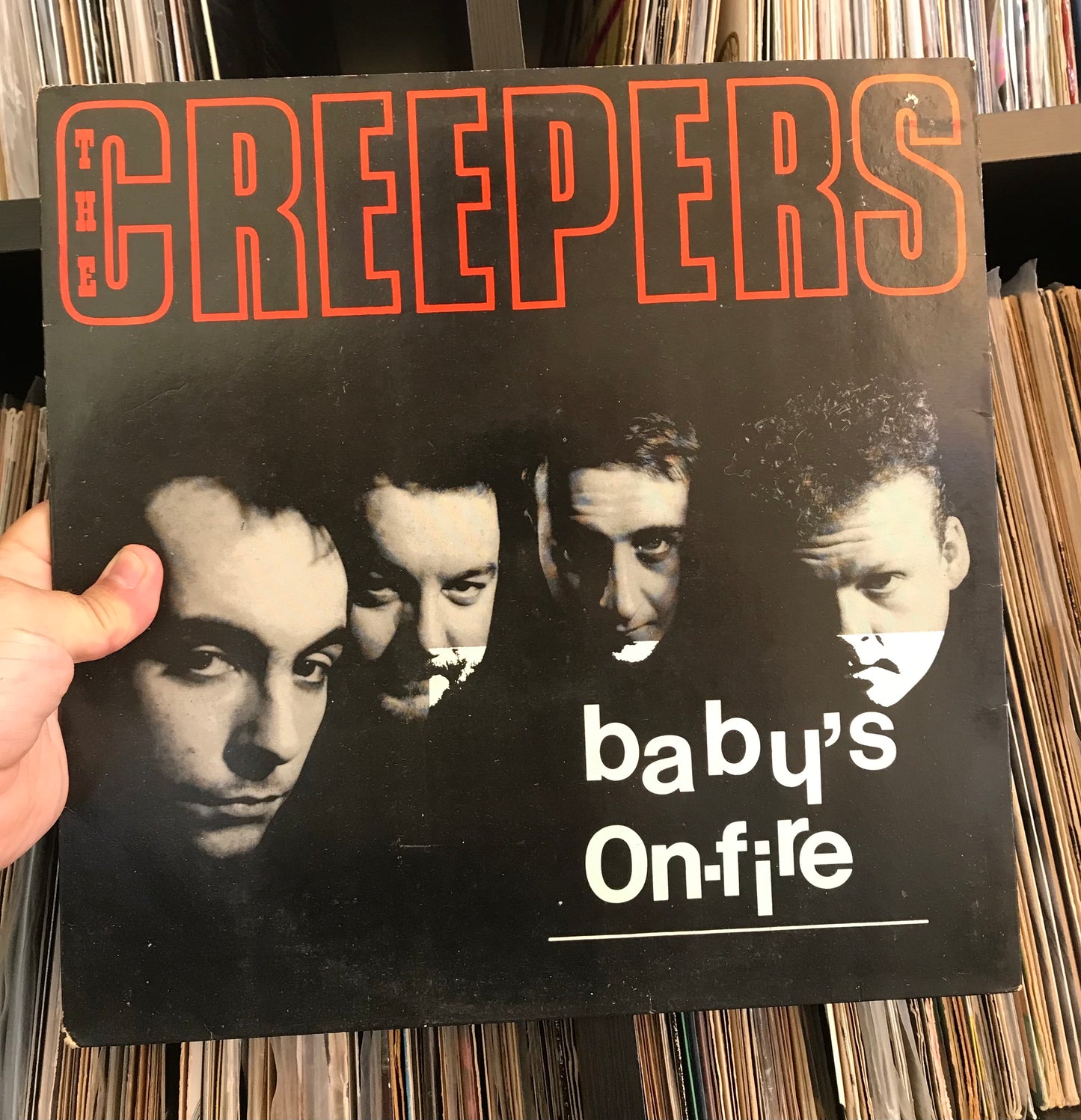 The Creepers - Baby's On Fire (12")