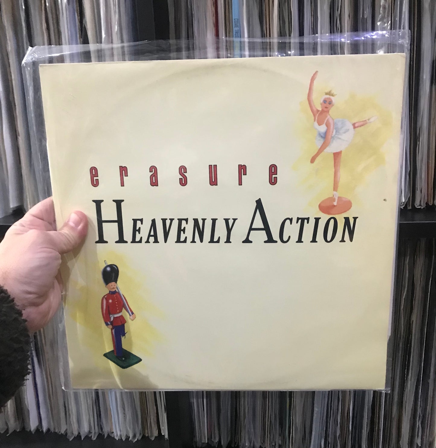 Erasure - Heavenly Action (12")
