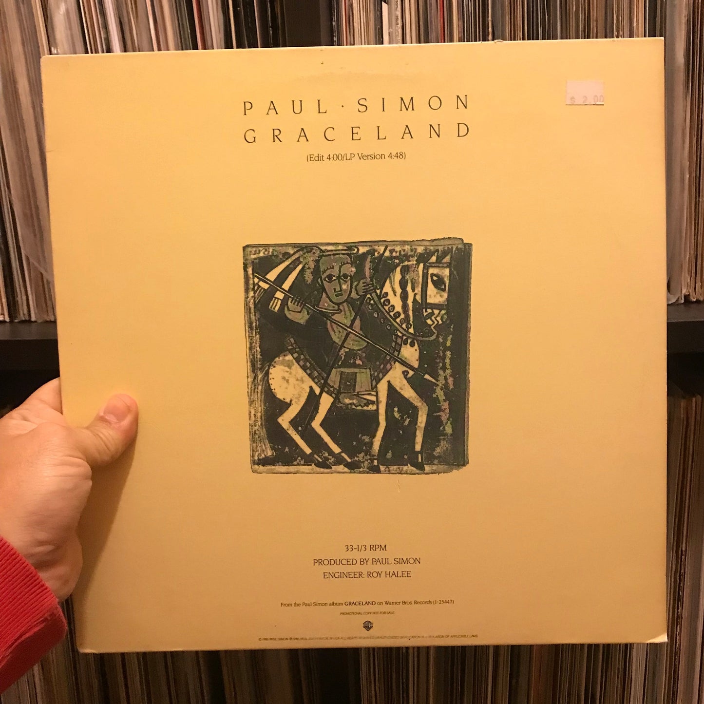 Paul Simon - Graceland (12", Promo)