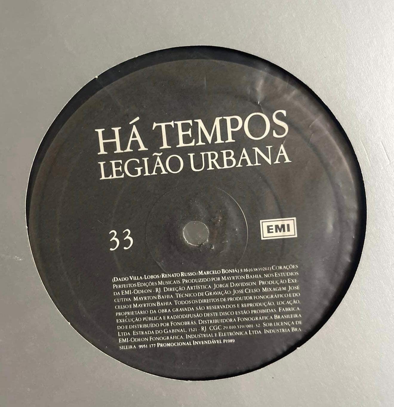 Legião Urbana - Há Tempos (12")