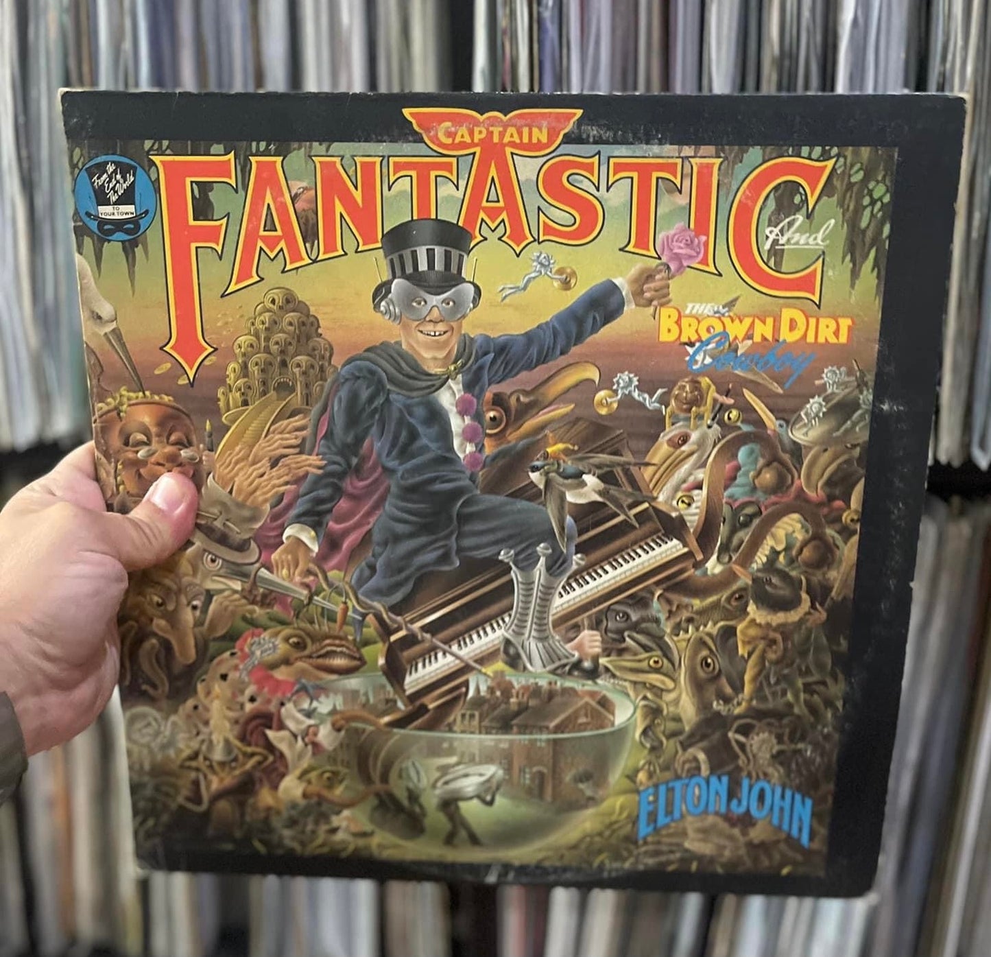 Elton John - Captain Fantastic And The Brown Dirt Cowboy (LP)