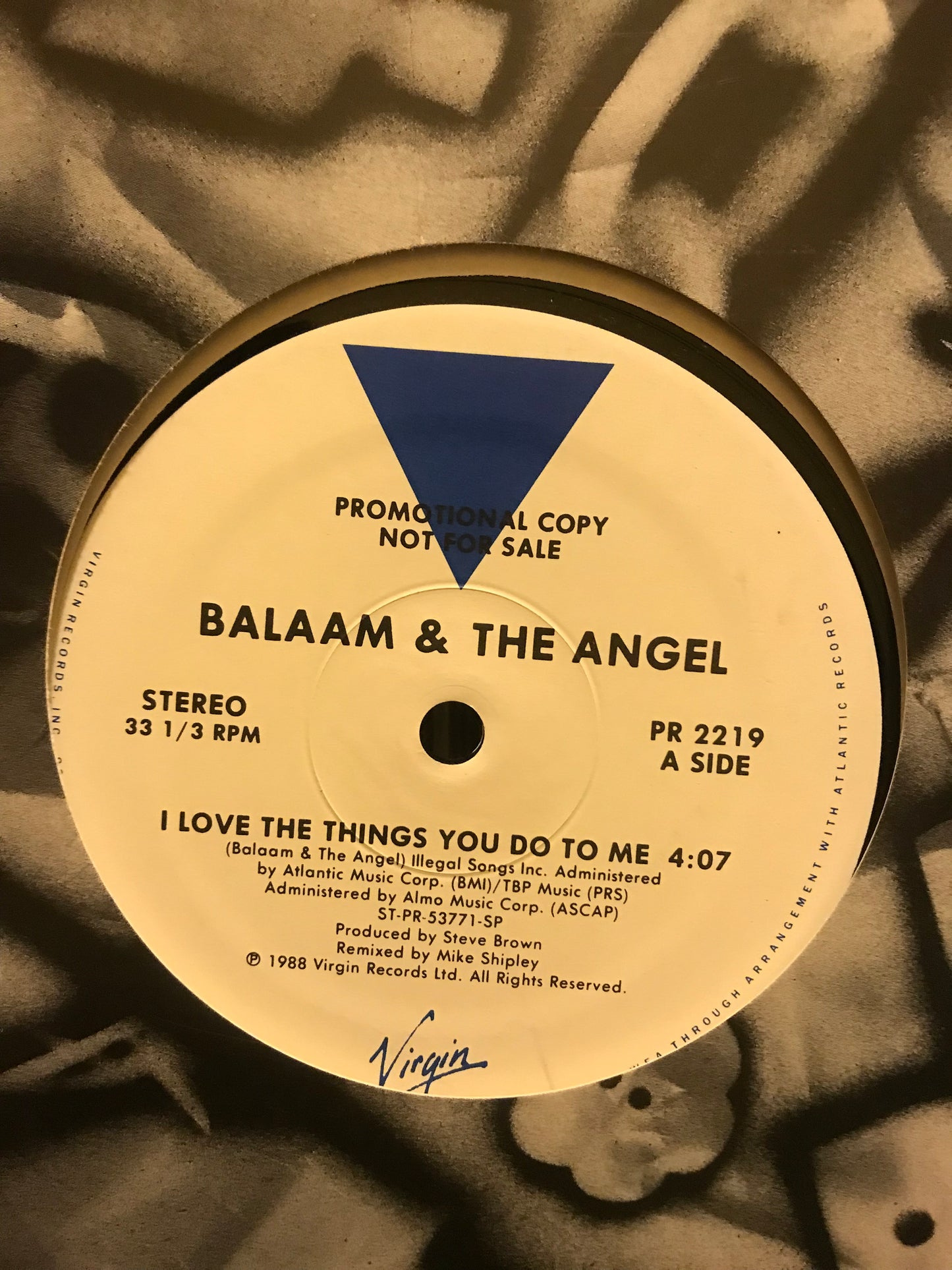 Balaam & The Angel - I Love The Things You Do To Me (12")