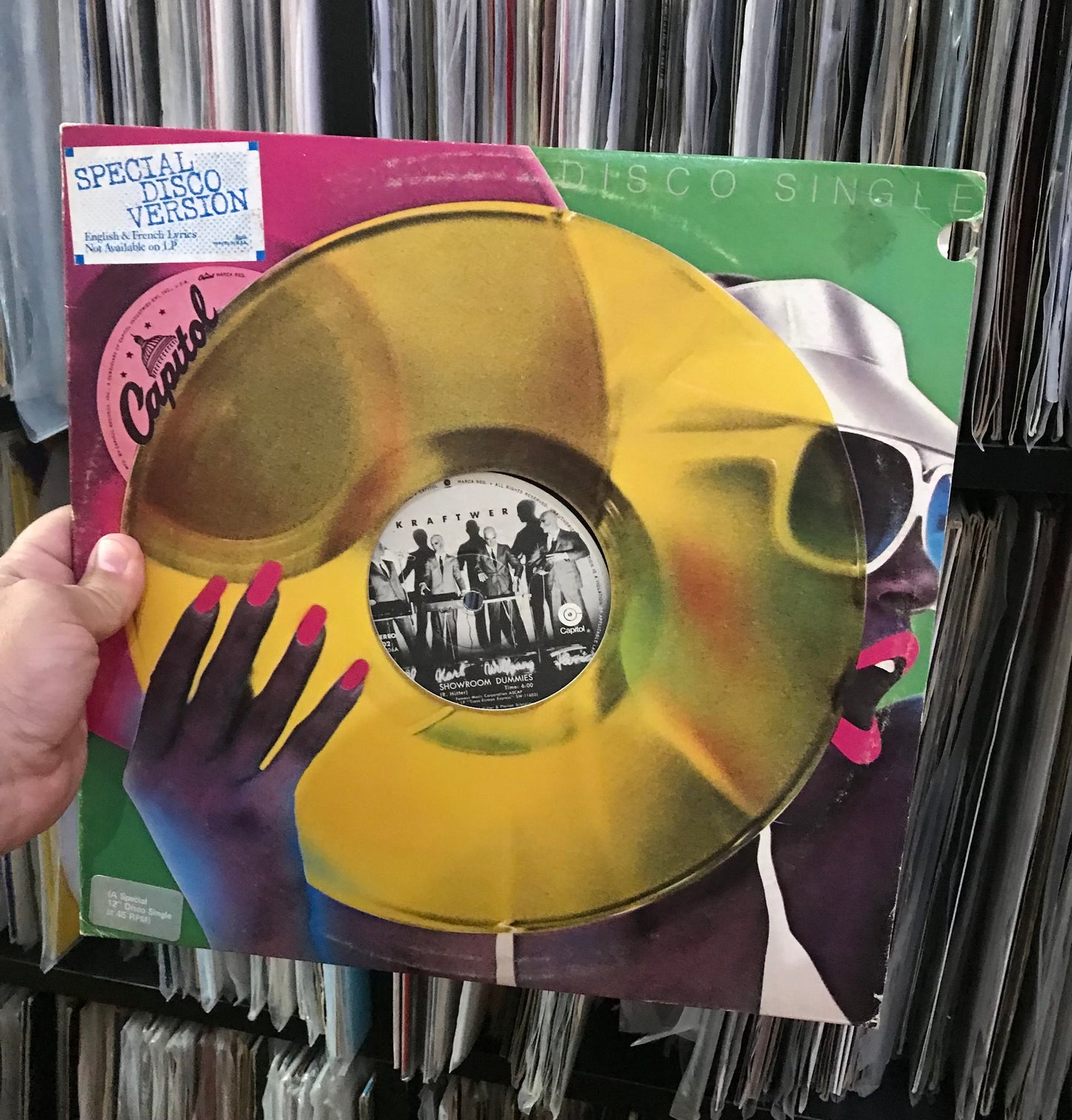 Kraftwerk - Showroom Dummies / Les Mannequins (12")