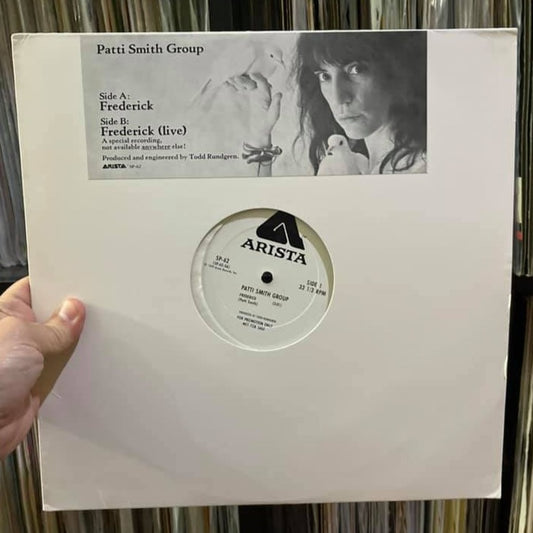 Patti Smith Group - Frederick / Frederick (Live) (12", Promo)