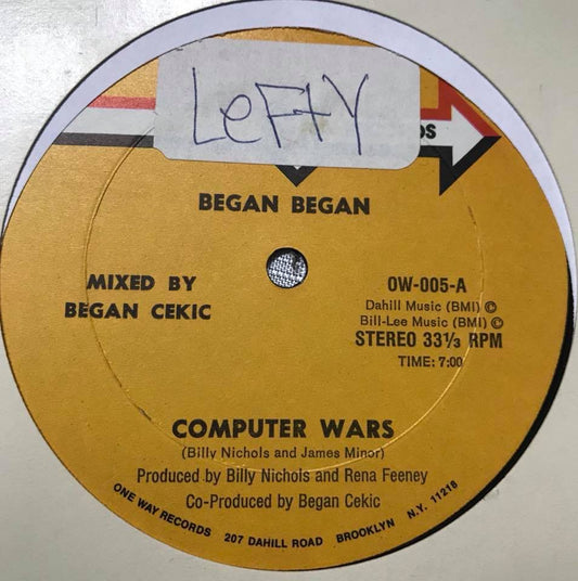 Began Began - Computer Wars (12")