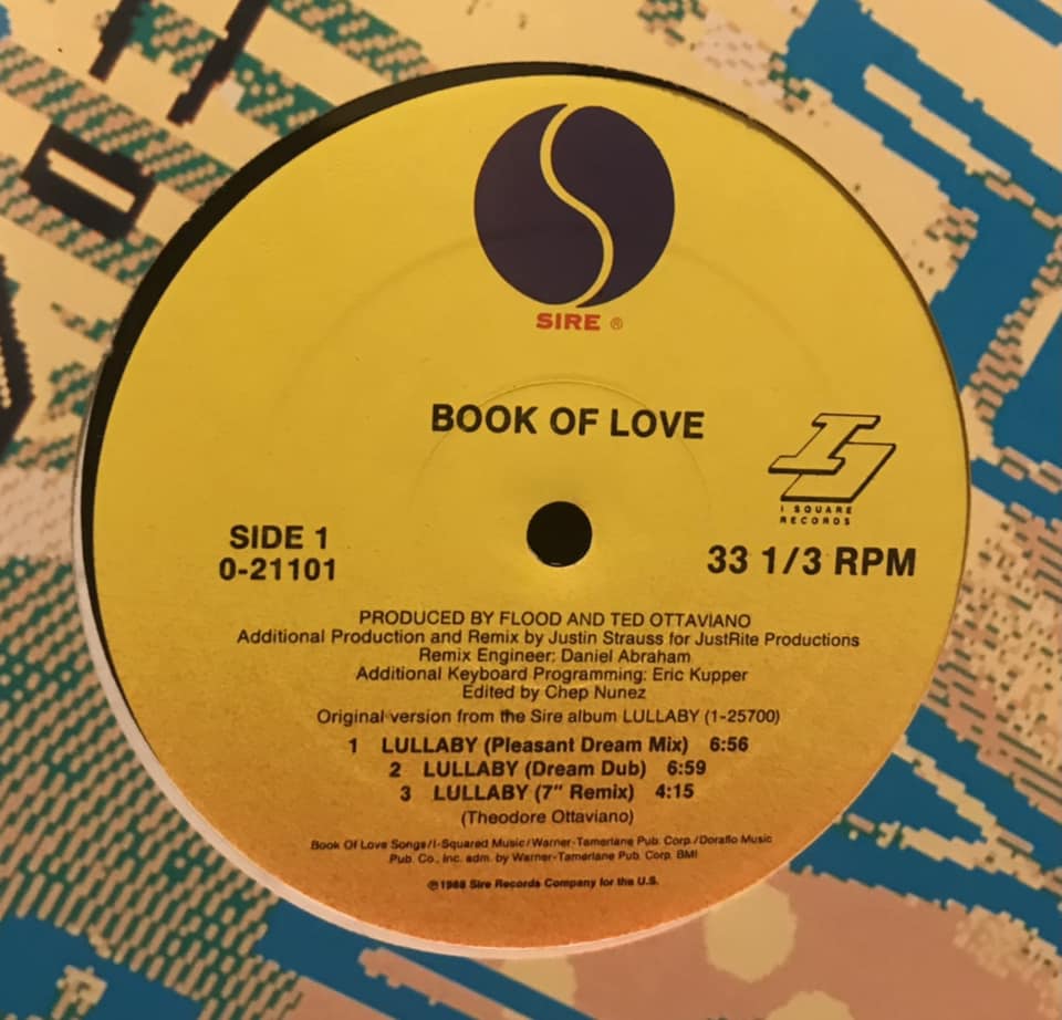 Book Of Love - Lullaby (12") PORTADA GENERICA