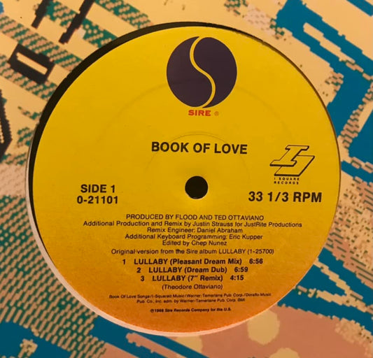 Book Of Love - Lullaby (12") PORTADA GENERICA