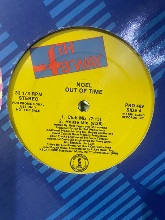 Noel - Out Of Time (12")